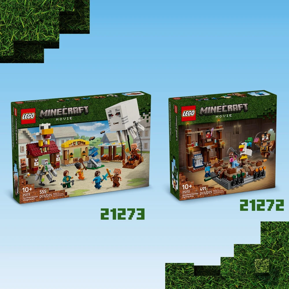 Klocki „Minecraft“ blokeliai 21272 skamba miško dvare