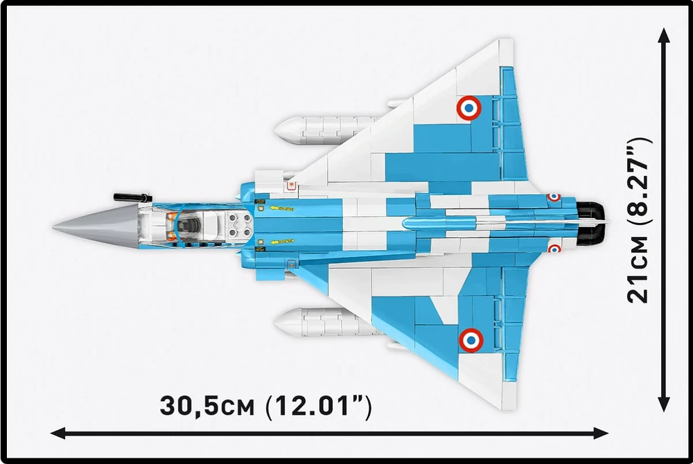 Cobi Klocki Mirage 2000-5 blokai