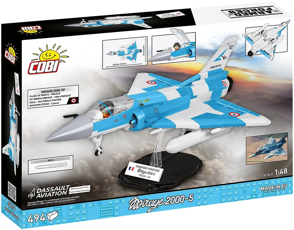 Cobi Klocki Mirage 2000-5 blokai