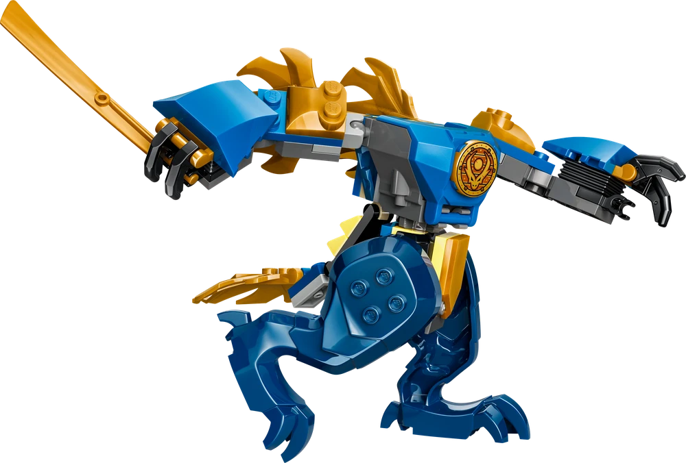 Klocki Ninjago 71853 Jay drakono roboto mūšis