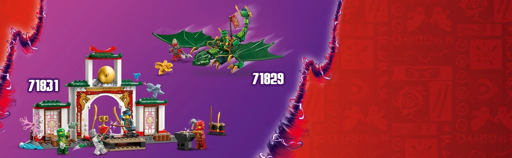 Klocki Ninjago Bricks 71831 Spinjitzu Ninja šventykla