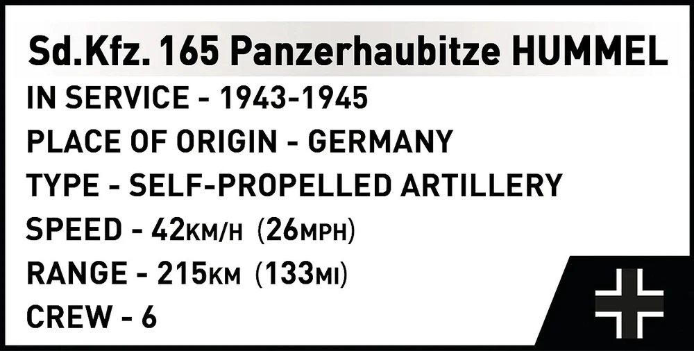 Cobi Klocki Panzehaubitze hummel blokeliai 1118 blokelių