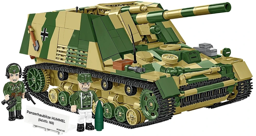 Cobi Klocki Panzehaubitze hummel blokeliai 1118 blokelių