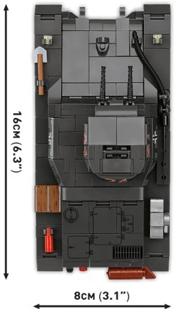 Cobi Klocki Panzer ir Ausf.B blokai 654 vienetai