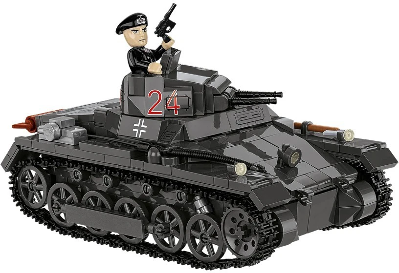 Cobi Klocki Panzer ir Ausf.B blokai 654 vienetai