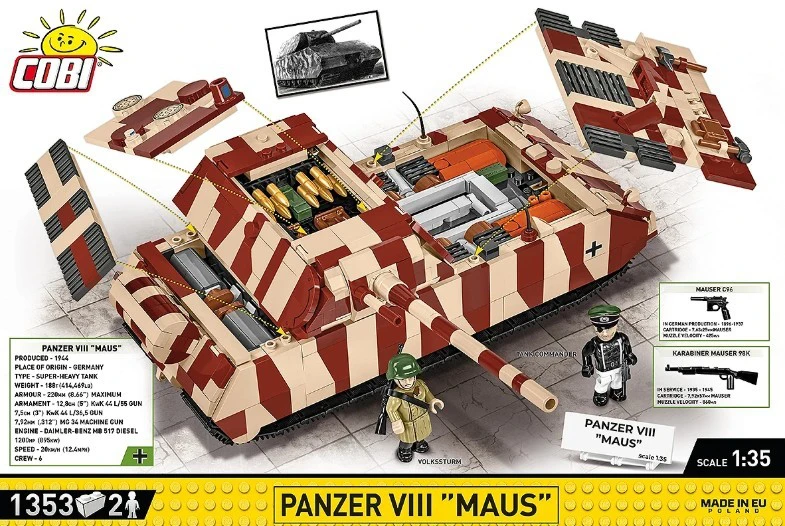 Cobi Panzer VIII Maus