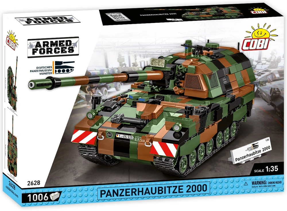 COBI Panzerhaubitze 2000 konstruktorius, 1:35, 1006 detalių