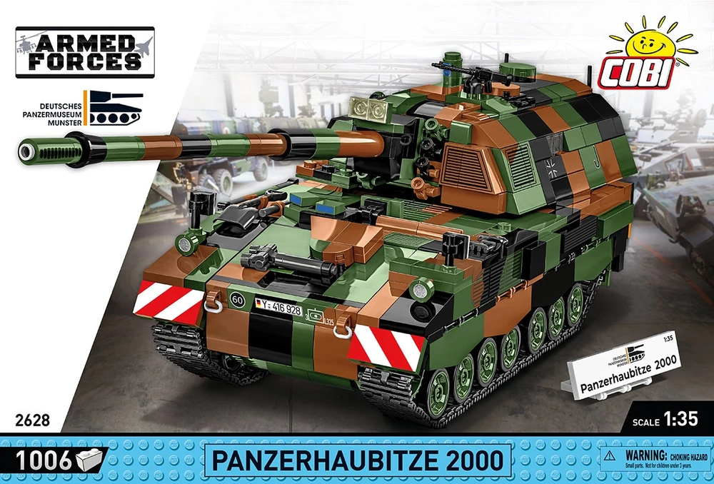 COBI Panzerhaubitze 2000 konstruktorius, 1:35, 1006 detalių