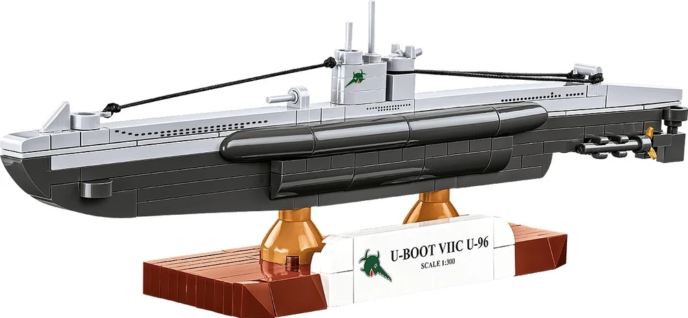 Cobi Klocki Povandeninis laivas VIIC U-96 blokuoja 162 blokus