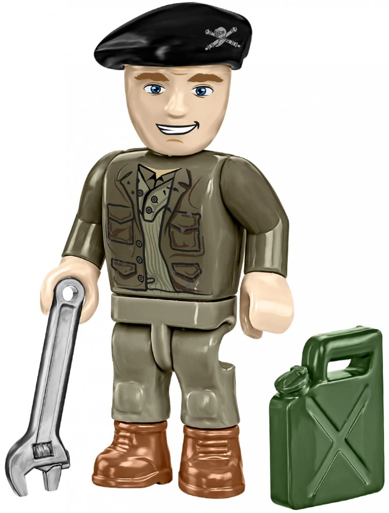 Cobi Klocki Pz.kpfw blokuoja vi tiger ausf. e 870 blokų