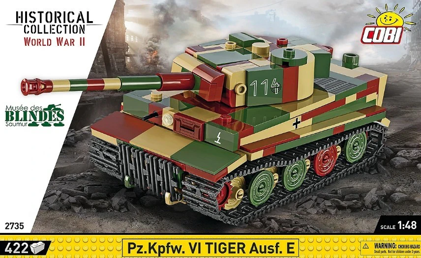 Cobi Klocki Pz.Kpfw. VI Tiger Ausf.E