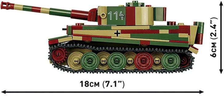 Cobi Klocki Pz.Kpfw. VI Tiger Ausf.E