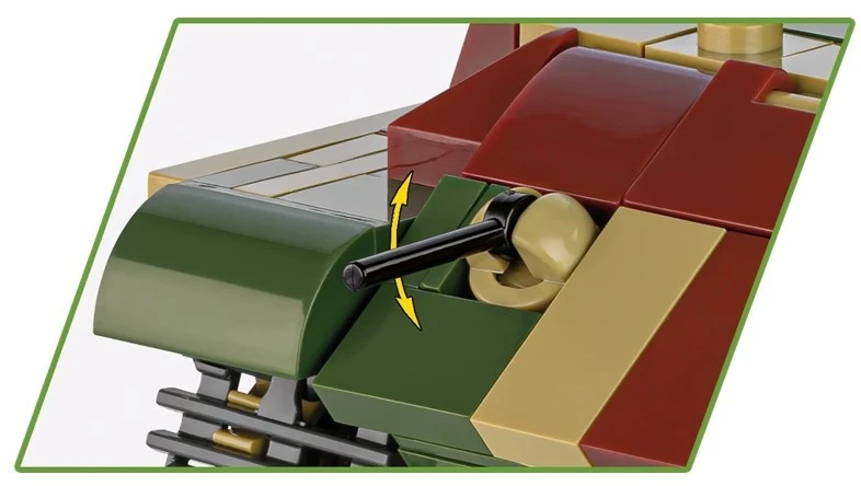 Cobi Klocki Pz.kpfw. vi b tiger ii konigstiger blokai