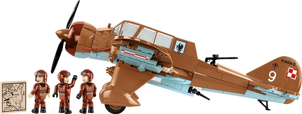 Cobi Klocki Pzl.23 kryžiuočių automobilių blokai