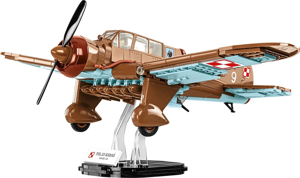 Cobi Klocki Pzl.23 kryžiuočių automobilių blokai