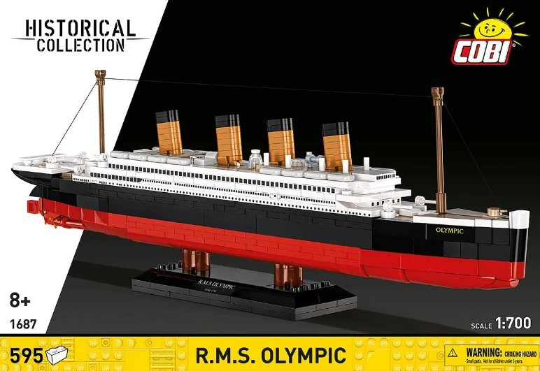 Cobi Klocki RMS Olympic 595 blokai