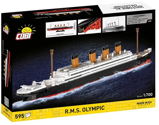 Cobi Klocki RMS Olympic 595 blokai