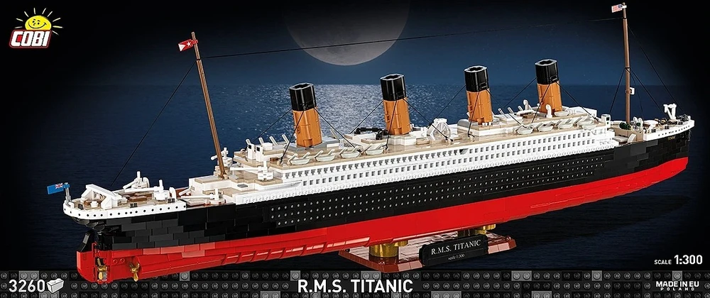 COBI RMS Titanic laivo konstruktorius 1:300, 91 cm, 9+