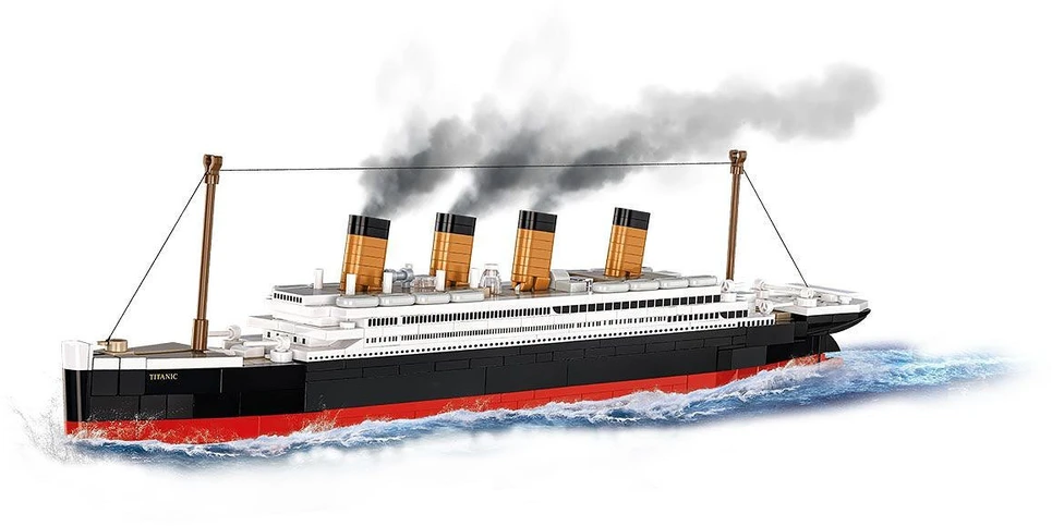 COBI blokelių konstruktorius RMS Titanic 1:700 – laivo modelis 7+