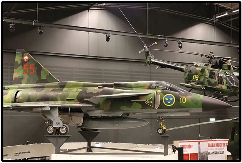 Cobi Klocki „Saab AJS 37 Viggen 911“ blokai