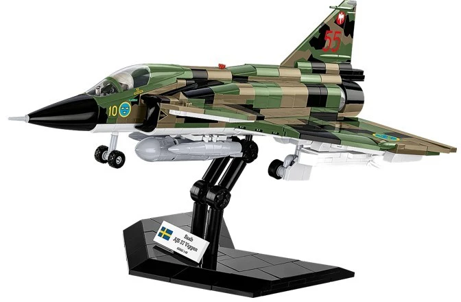 Cobi Klocki „Saab AJS 37 Viggen 911“ blokai