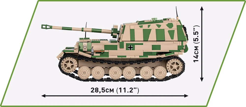Cobi Klocki Sd.Kfz. 184 Ferdinand Pads