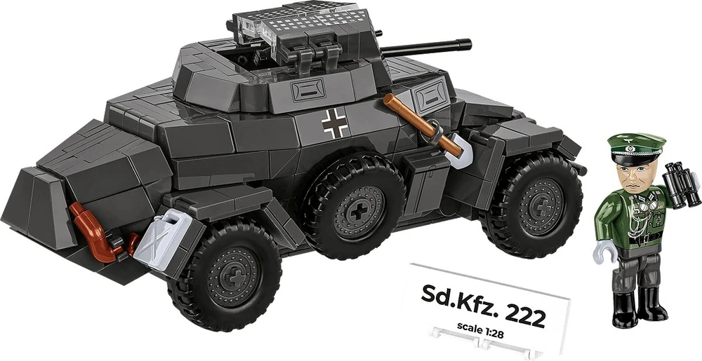 Cobi Sd.Kfz. 222 modelio konstravimo rinkinys