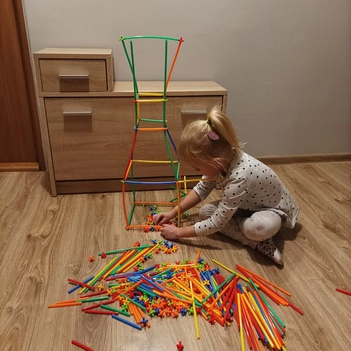 Kruzzel Blokai - šiaudeliai - rinkinyje 408 vnt. 22408
