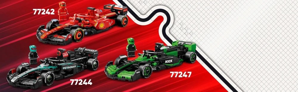 Klocki „Speed ​​​​Champions“ 77251 blokuoja „F1 McLaren“ komandos MCL38