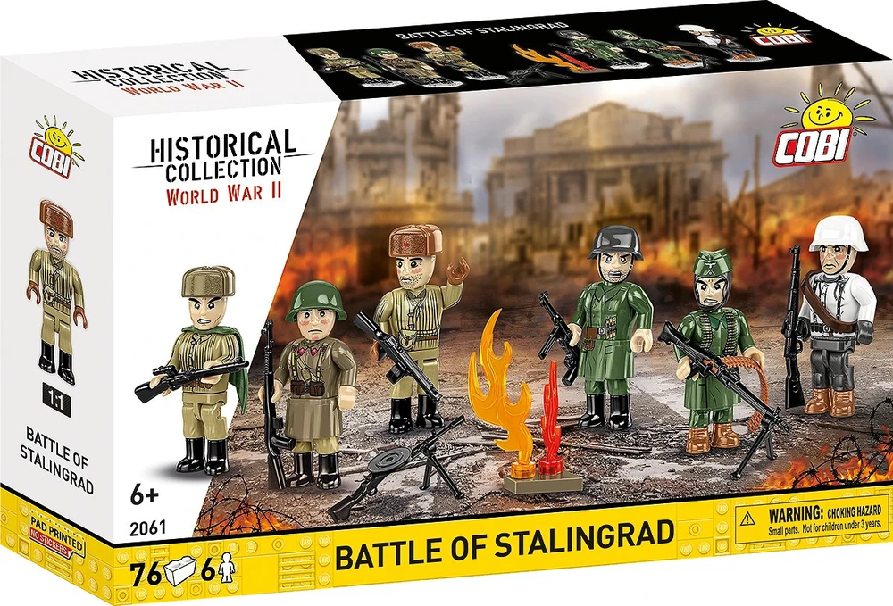 Cobi Klocki Stalingrado mūšis blokuoja 76 blokus