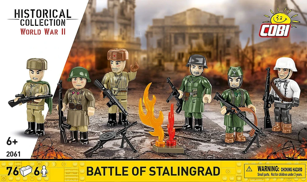 Cobi Klocki Stalingrado mūšis blokuoja 76 blokus