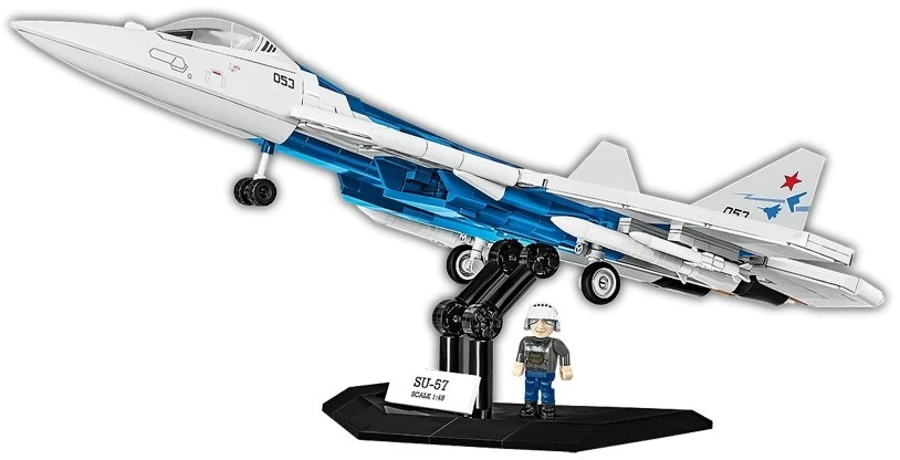 Cobi Klocki Su-57 „Felon“ konstravimo kaladėlės, 928 vnt.