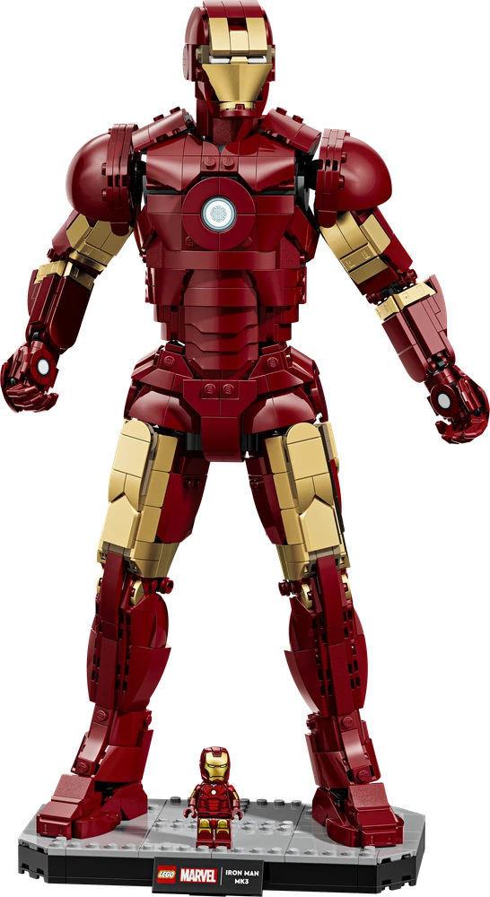 Klocki Super herojai 76344 Geležinis žmogus Mark 3 kolekcinis leidimas