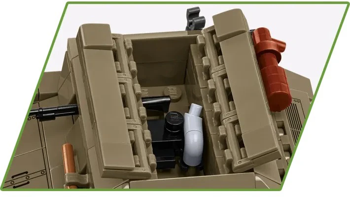 Cobi Tanketės TK-3 modelis su figūrėle