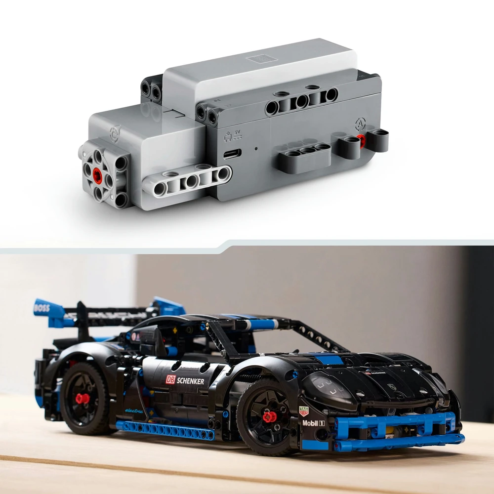 Klocki Technic 42176 Porsche GT4 E-Performance lenktyninis automobilis