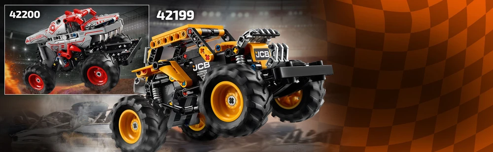 Klocki Technic 42199 Monster Jam Digatron atbulinės eigos rinkinys