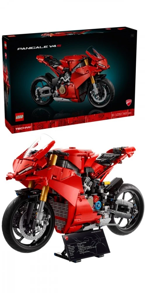 Klocki Technic 42202 motociklas ducati panigale v4 s