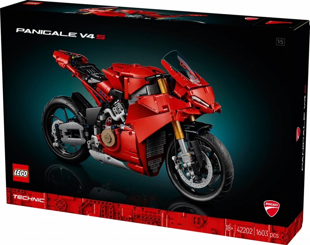 Klocki Technic 42202 motociklas ducati panigale v4 s