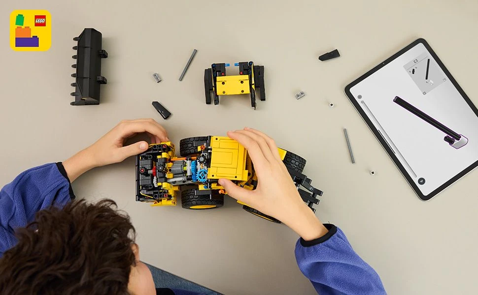 Klocki Technic 42209 Volvo L120 elektrinis ratinis krautuvas