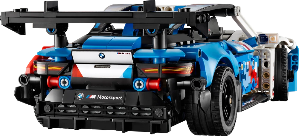 Klocki „Technic 42226“ BMW M4 GT3 Evo lenktyninis automobilis