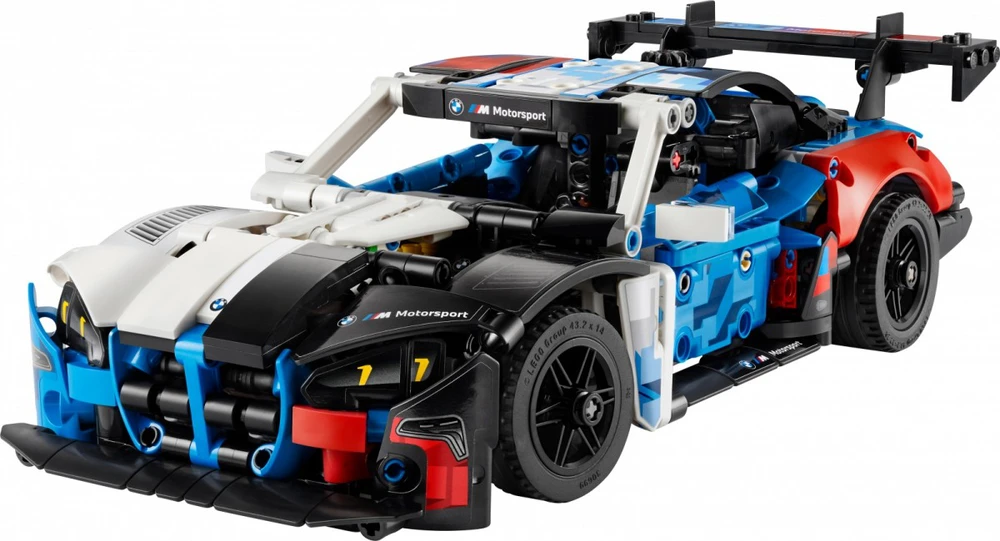 Klocki „Technic 42226“ BMW M4 GT3 Evo lenktyninis automobilis