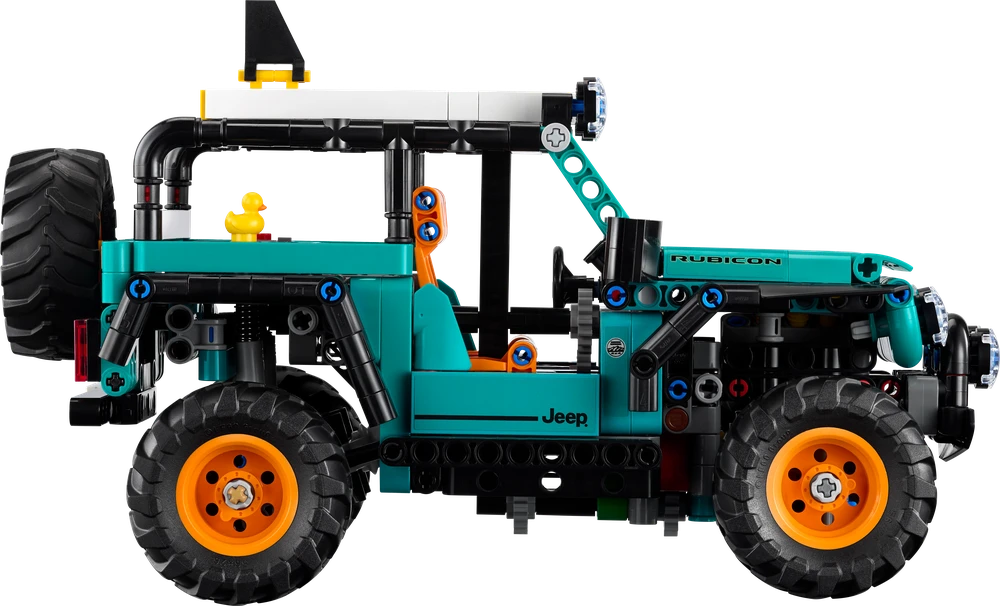 Klocki „Technic 42227“ visureigis, „Jeep Wrangler Rubicon“