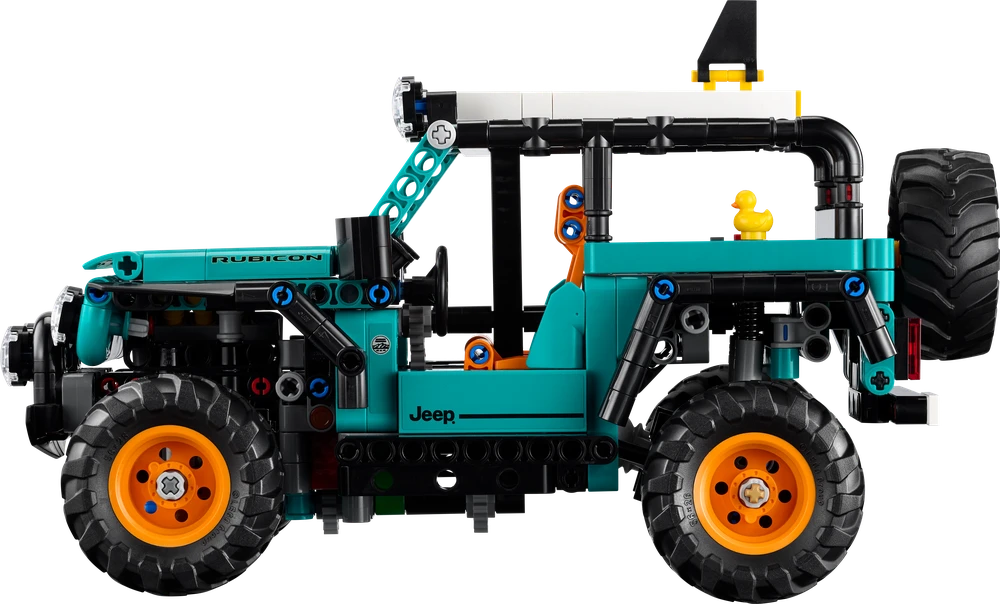 Klocki „Technic 42227“ visureigis, „Jeep Wrangler Rubicon“