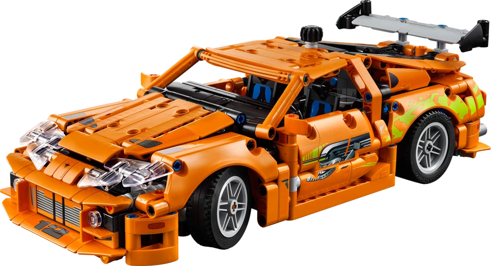 Klocki Technic blokeliai 42204 Greiti ir įsiutę Toyota Supra mk4