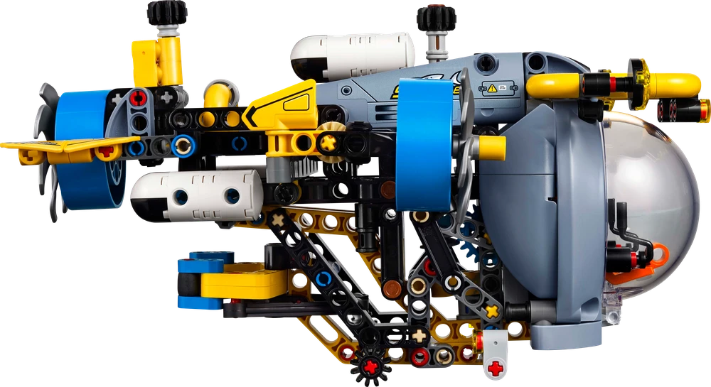Klocki Technic kaladėlės 42201 tyrimų povandeninis laivas