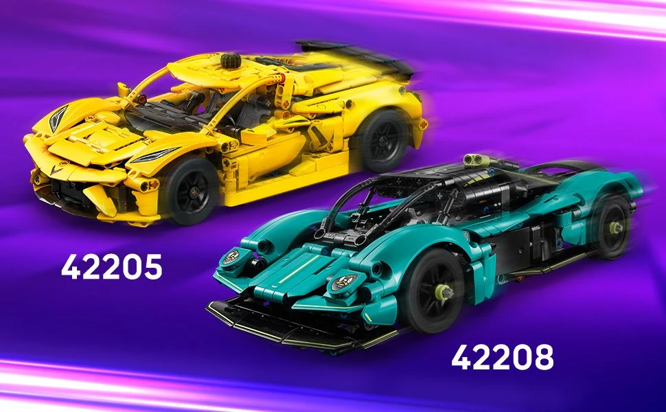 Klocki Technic kaladėlės 42208 Aston Martin Valkyrie