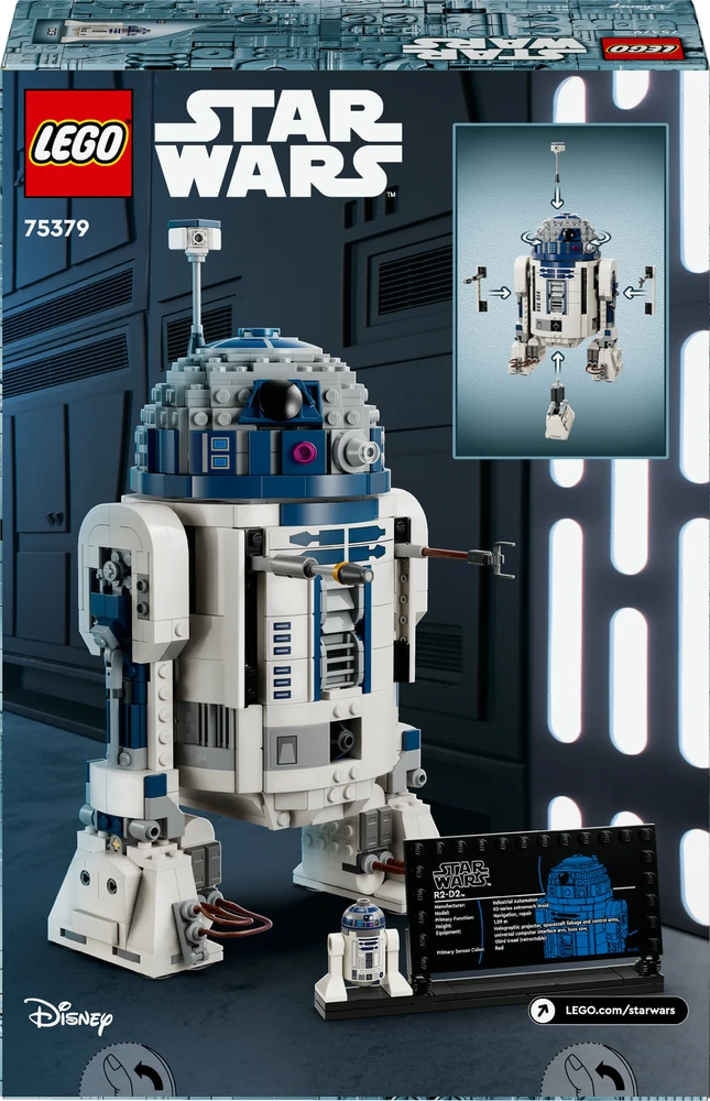 Klocki Žvaigždžių karų 75379 R2-D2 statybiniai blokai