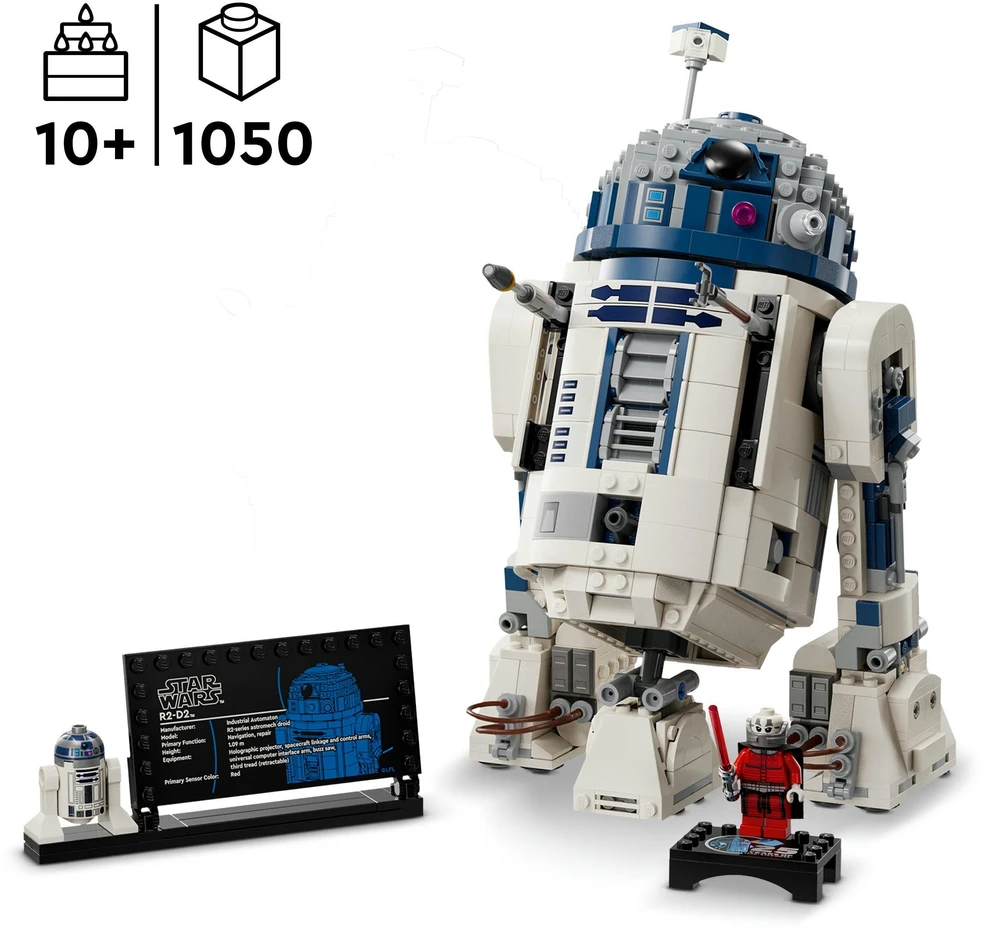 Klocki Žvaigždžių karų 75379 R2-D2 statybiniai blokai