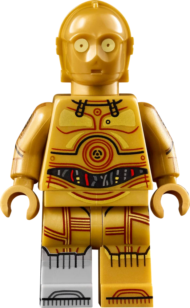 Klocki Žvaigždžių karų 75398 C-3PO statybiniai blokai