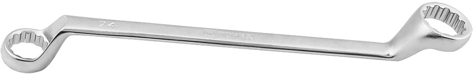 Kilpinis lenktas veržliaraktis TOPEX 24x27 mm